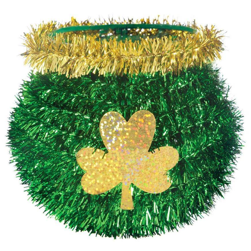 3D Mini Green Gold St. Patrick's Day Cauldron