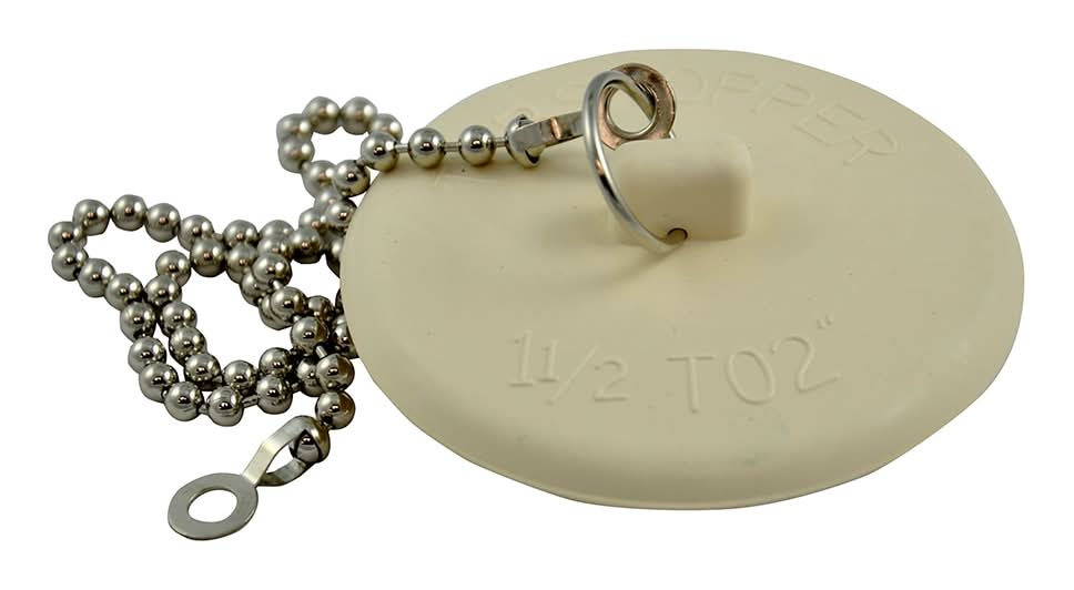 DANCO Universal Tub Stopper With Chain, 1-1/2 In.