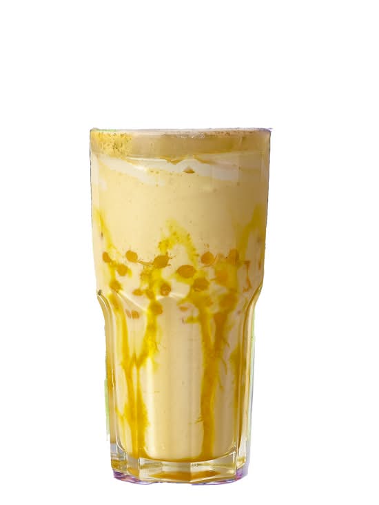 Mango and Lychee Bubble Shake without Cream