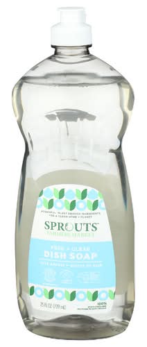 Sprouts Free and Clear Dish Soap