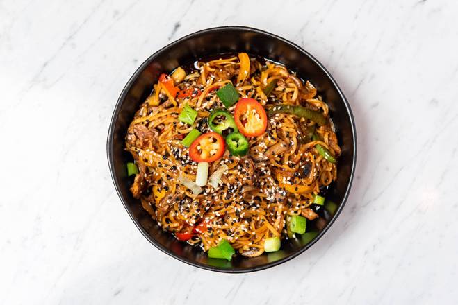 Beef sesame Noodles