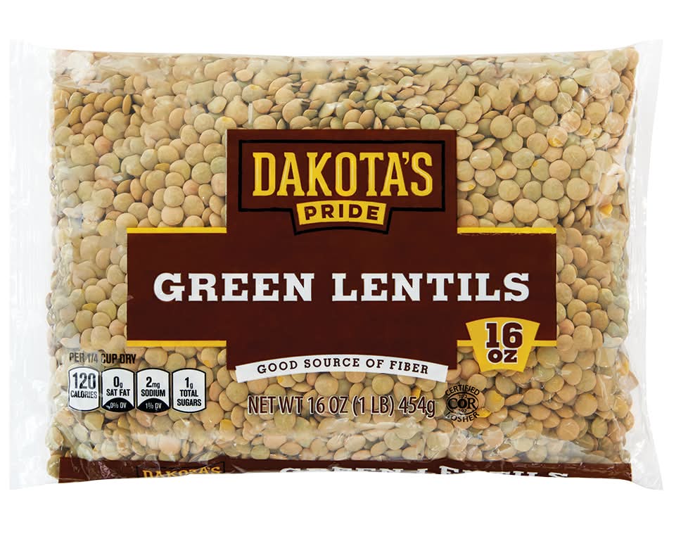Dakota's Pride Green Lentils (16 oz)