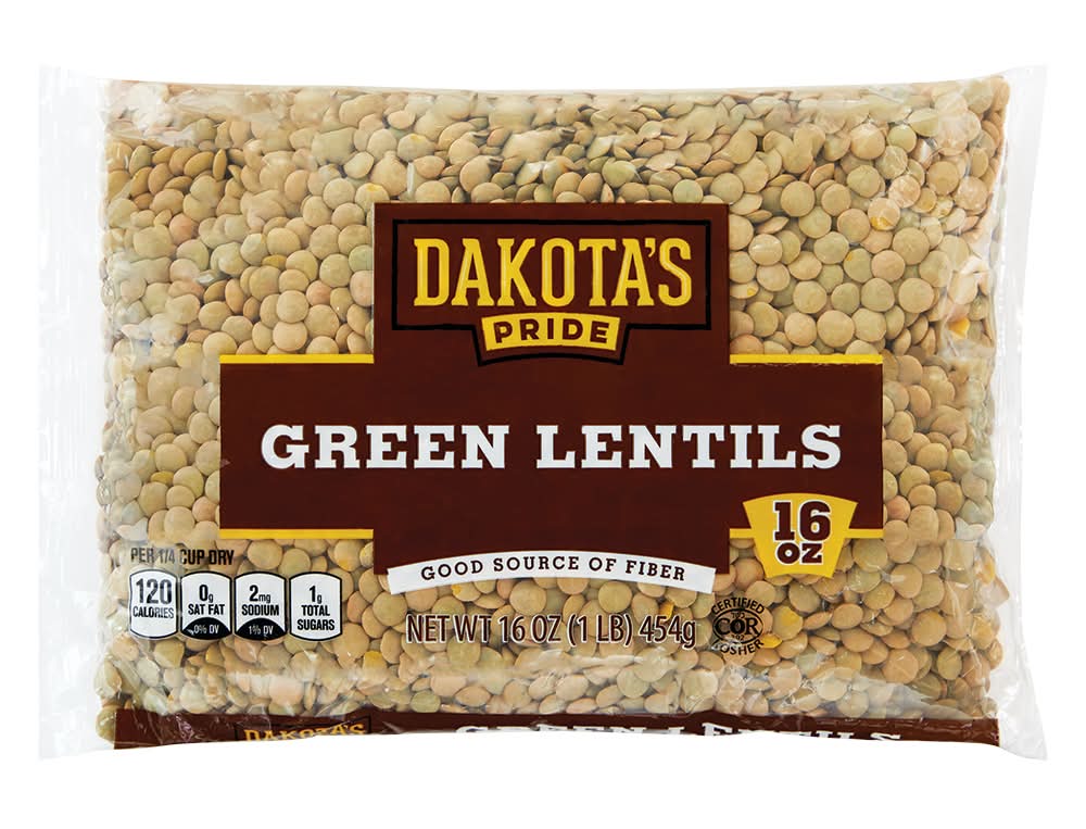 Dakota's Pride Green Lentils (16 oz)