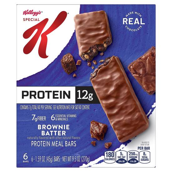 Kellogg's Special Protein Meal Bars (brownie batter)