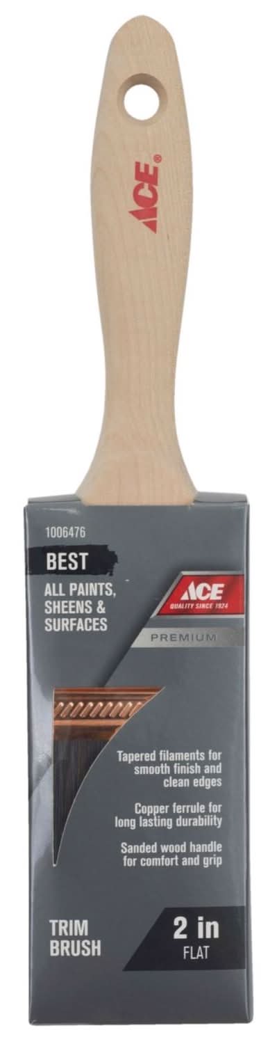ACE Best 2 In. Flat Trim Paint Brush
