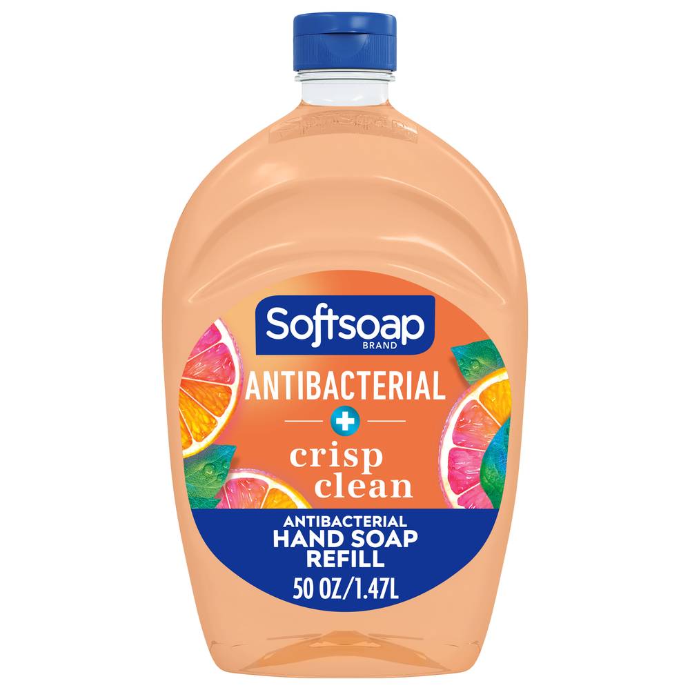 Softsoap Crisp Clean Antibacterial Hand Soap Refill (50 fl oz)