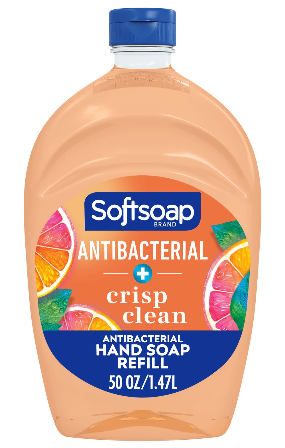 Softsoap Antibacterial Hand Soap Refill, Crisp Clean (50 oz)