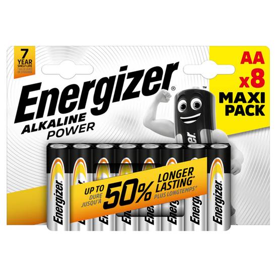 Energizer AA Batteries 8 Pack
