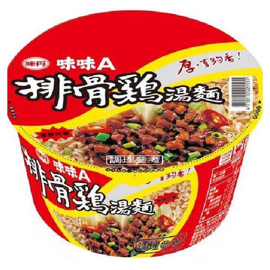 味味A碗麵-排骨雞湯麵90g