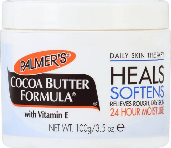 Palmer's Cocoa Butter Formula Jar With Vitamin E Heals Softens Dry Skin