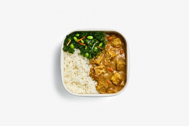 Tofu Curry Bento