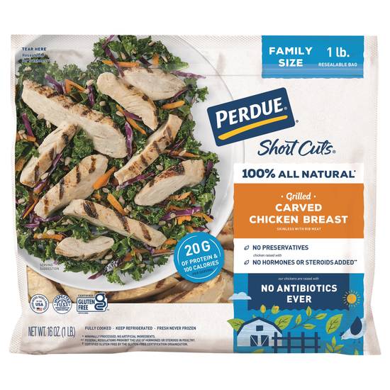 Perdue Short Cuts Grilled Carved Chicken Breast
