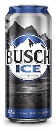 Busch Ice Lager Beer (473 ml)