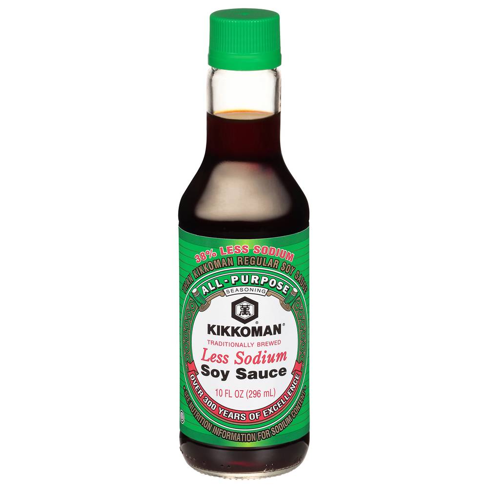 Kikkoman Less Sodium Soy Sauce (10 fl oz)