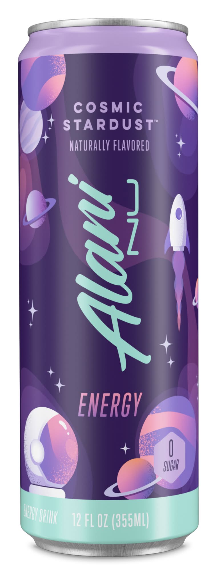Alani Energy Drink 12 Fl.oz Cosmic Stardust