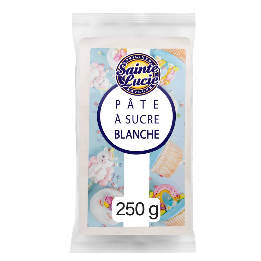 Sainte Lucie - Pâte à sucre blanche