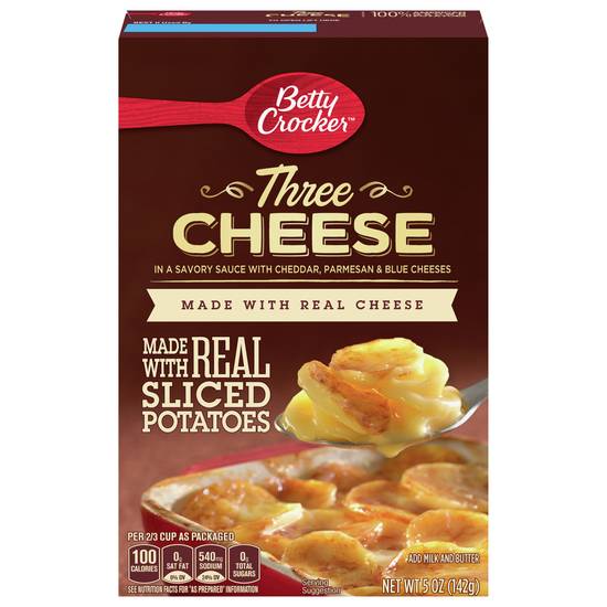 Betty Crocker Three Cheese Sliced Potatoes (5 oz)