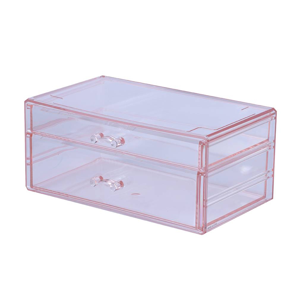 Miniso · Caja de almacenamiento con cajón coral