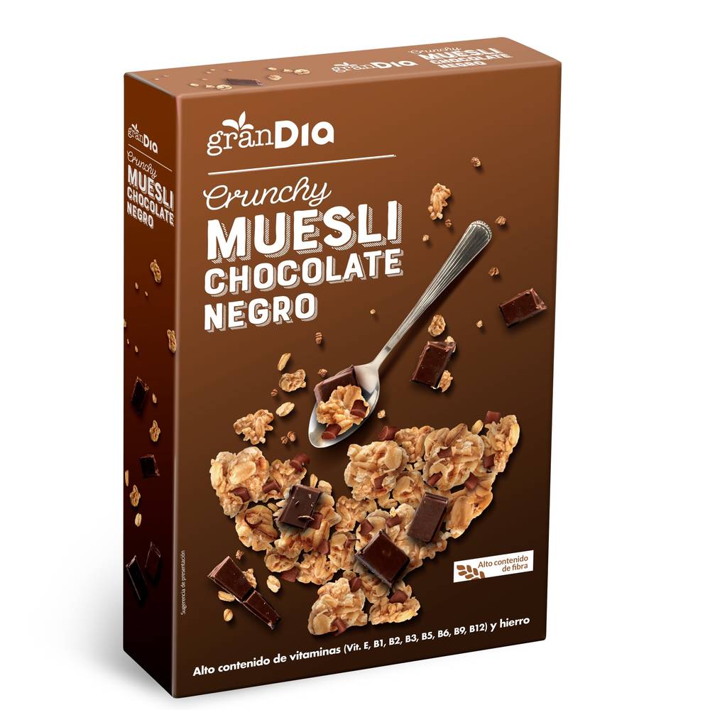 Muesli Crujiente Con Chocolate Gran Dia Caja 500 G