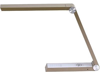 Bostitch LED Desk Lamp, Gold/White Matte (VLED1825GOLDBOS)
