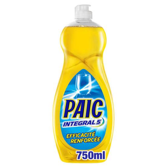 Paic liquide vaisselle intégral 5 efficacité renforcée 75 cl