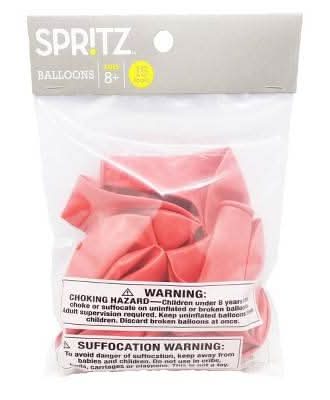 Spritz Balloons, Red (15 ct)