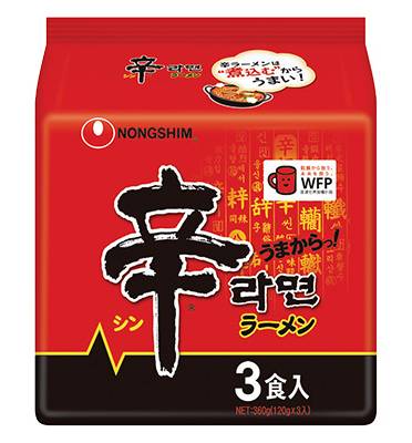 農心 辛ラーメン (3 入)