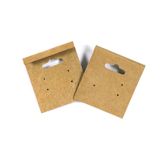 Kraft Earring Cards By Bead Landing