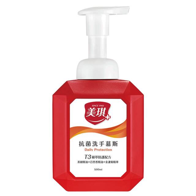 美琪抗菌洗手慕斯(植萃防護) <500ml毫升 x 1 x 1Bottle瓶>