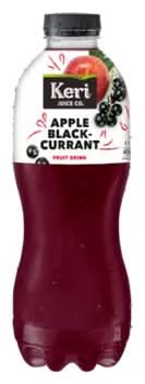 Keri Grab & Go Apple and Blackcurrant Fruit Drink 1L Bottle