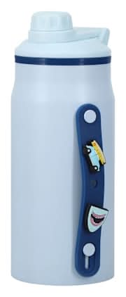 Charm Water Bottle 18oz Light Blue