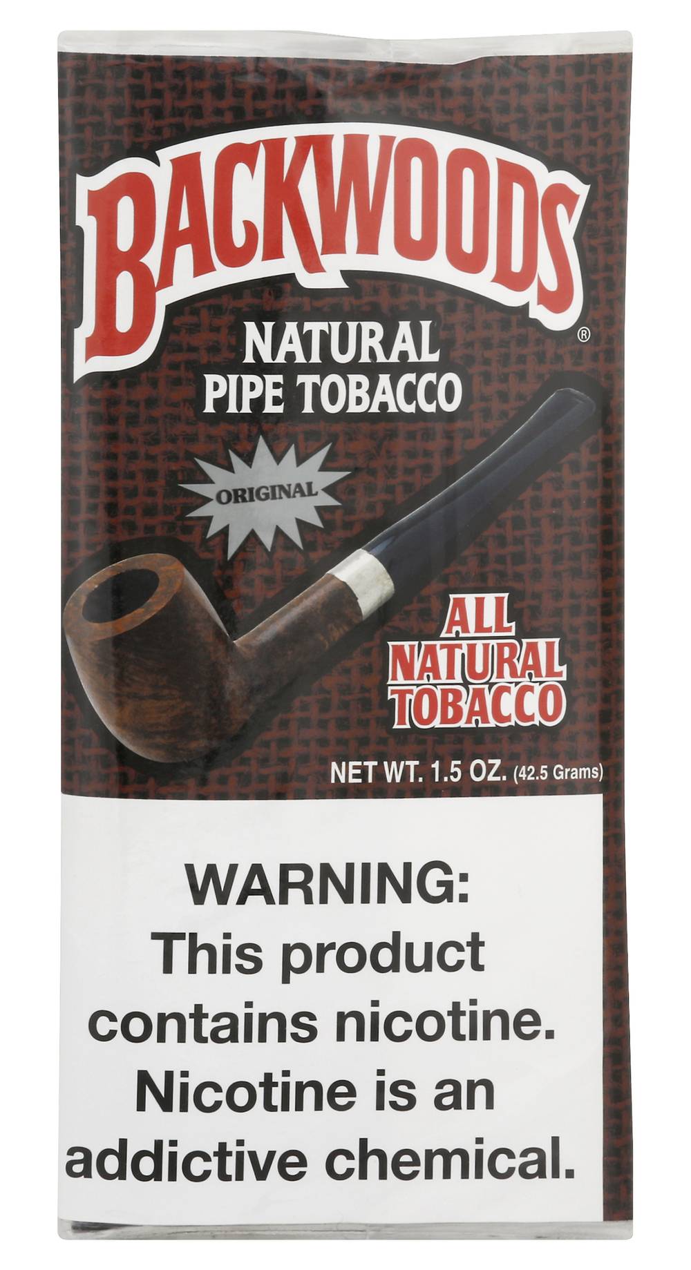 where can i order tobacco for delivery near me Backwoods Original Natural Pipe Tobacco Delivery Near Me | Order Online