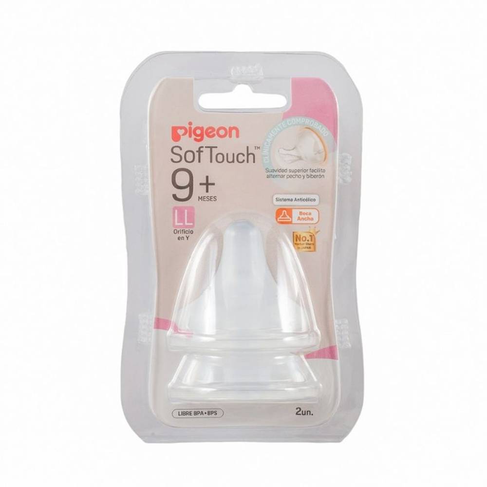 Pigeon · Pack tetina talla ll softouch (2 un)