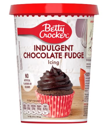 Betty Crocker Indulgent Chocolate Fudge, Icing (400g)