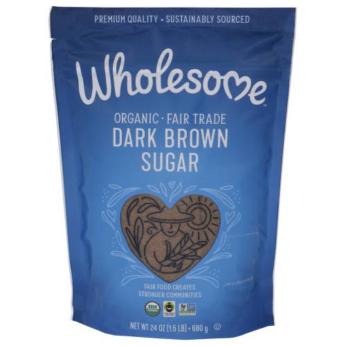 Wholesome Organic Dark Brown Sugar