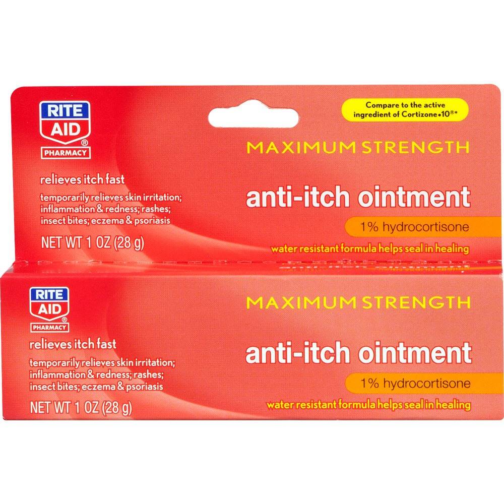 Rite Aid Pharmacy Anti Itch Ointment Maximum Strength (1 oz)