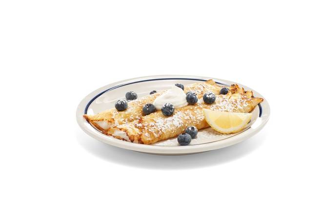 Order New! Lemon Ricotta Blueberry Crepes food online from IHOP - Union store, Union on bringmethat.com