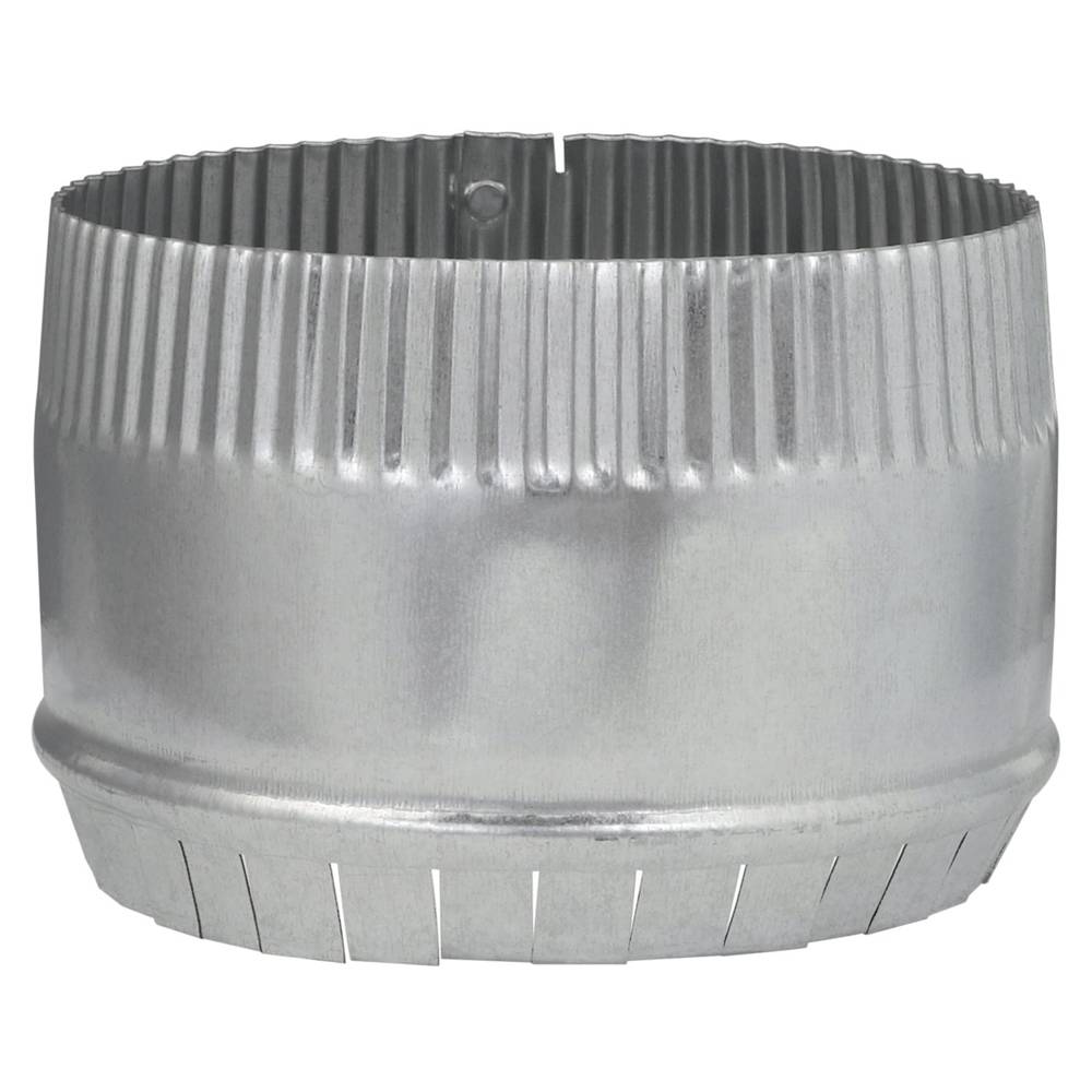 IMPERIAL 6-in 30 Gauge Galvanized Steel Round Duct Starting Collar | GVL0060-A