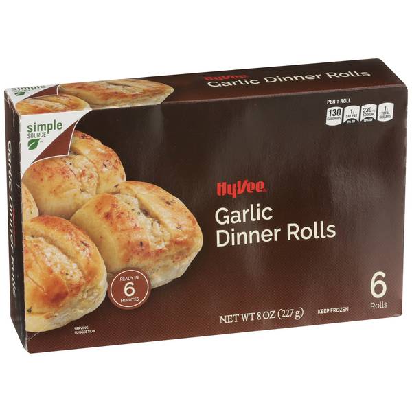 Hy-Vee Dinner Rolls (garlic)