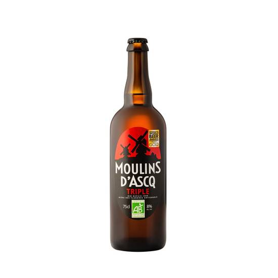 Moulins D'ascq - Biere triple (750 ml)