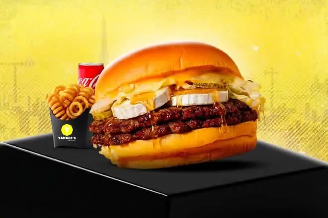 MENU SMASH CHÈVRE MIEL