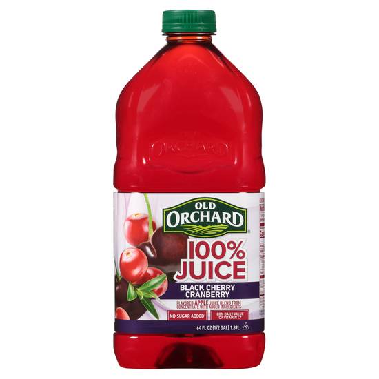 Old Orchard Black Cherry Cranberry 100% Juice (64 fl oz)
