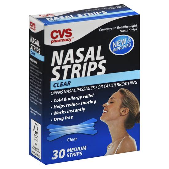 Cvs Pharmacy Clear Nasal Strips