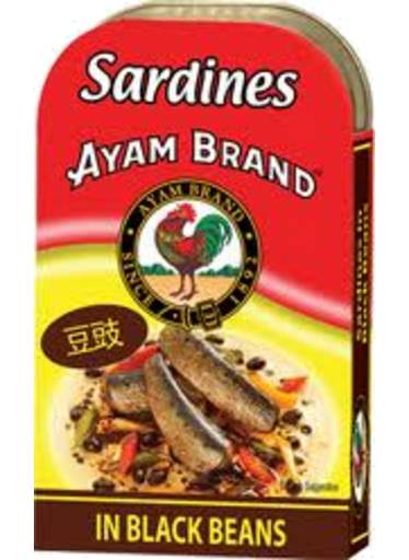 Ayam Blackbean Sauce Sardines (120g)