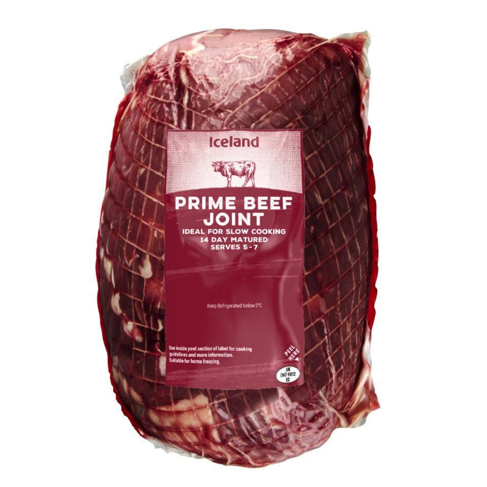 Iceland Prime Beef Roasting Joint 800g
