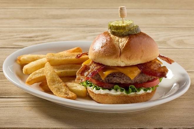Barrel Bacon Cheeseburger*