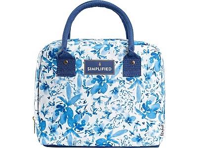 Fit & Fresh Simplified Lunch Bag 7039sim3166 (blue floral )