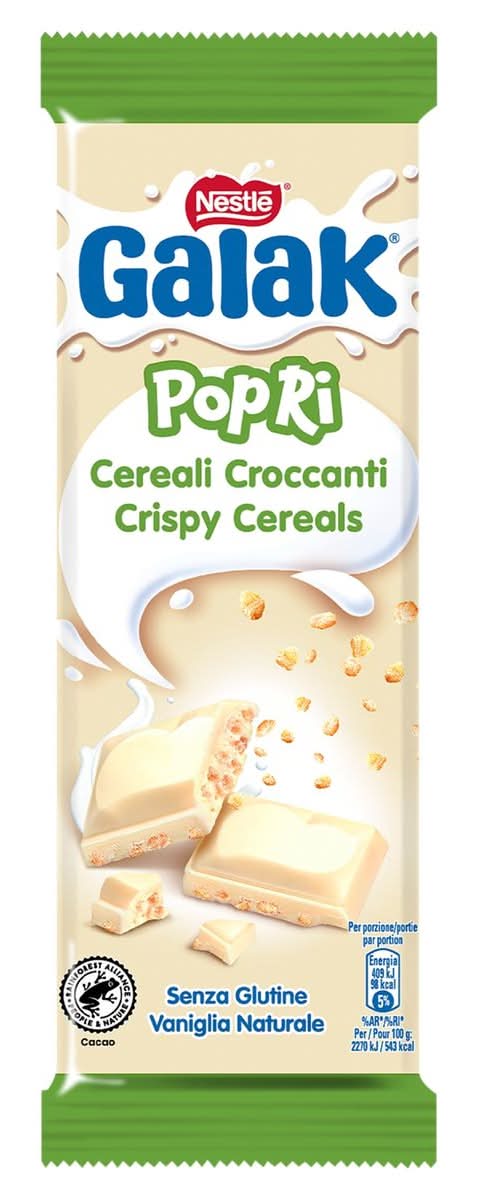 Galak Chocolat Blanc Popri Crispy Cereals 90 g