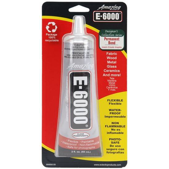 Eclectic Products E6000 High-Strength Adhesive