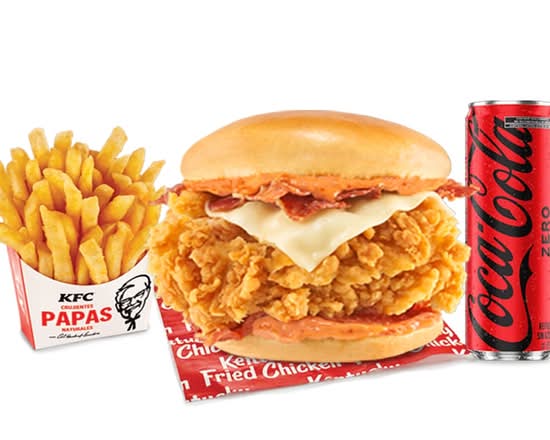 Combo Chipotle Bacon Burger